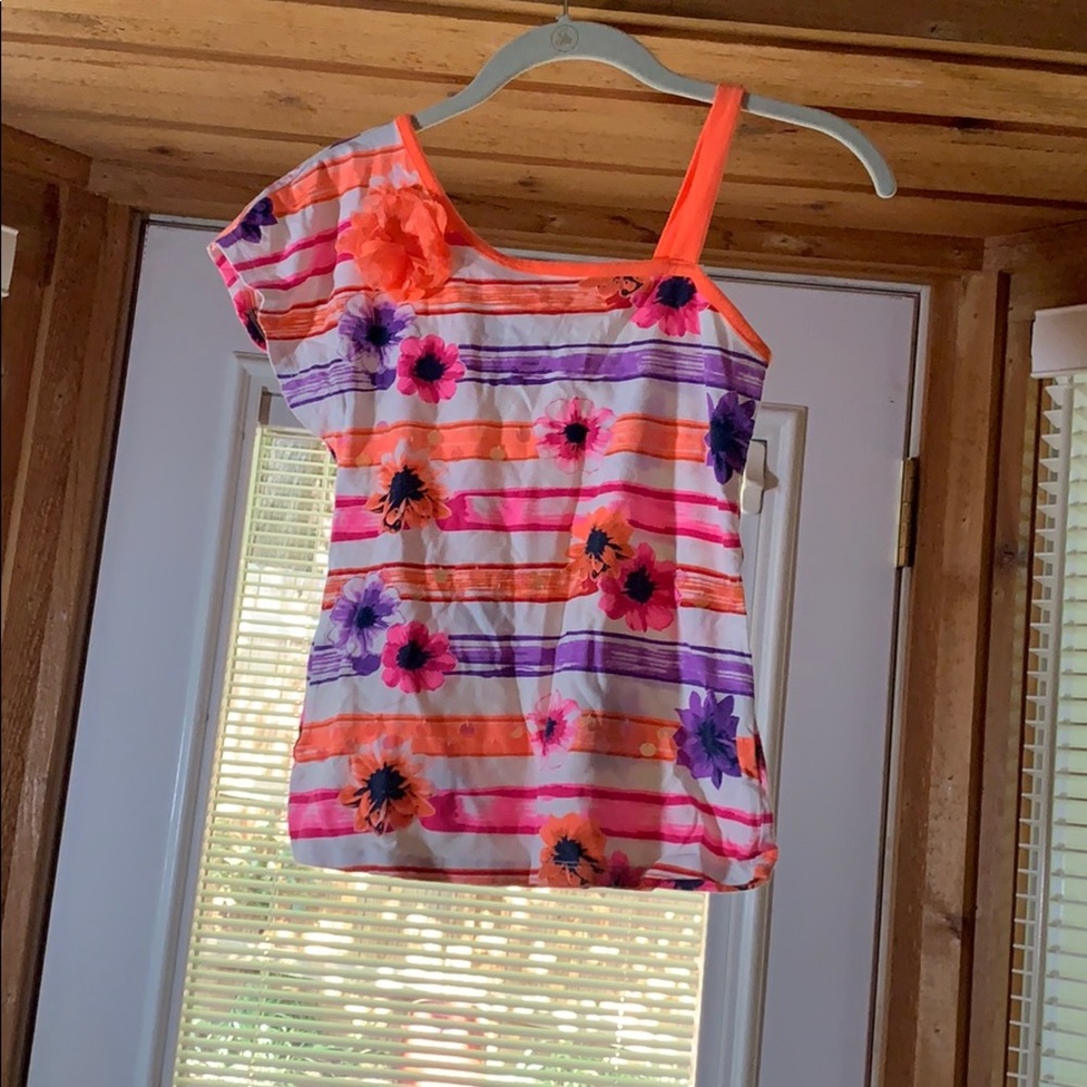 Justice floral top